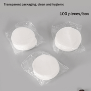 Filtros de papel para café 100 unidades para máquinas de espresso, cesta de 51/53/58mm