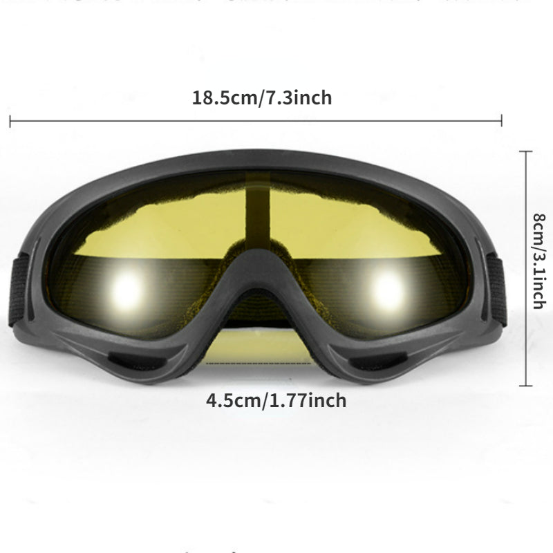 Gafas de ciclismo para exteriores unisex a prueba de viento y protección UV