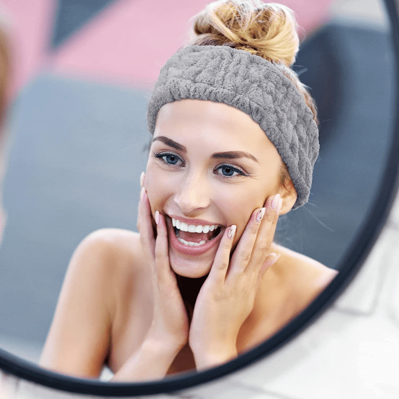 Women Ladies Elastic Non-Slip Headscarf for Makeup Face Washing Bathing Yoga Sports