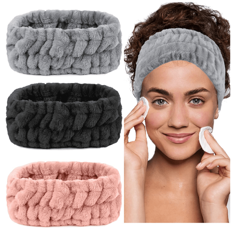 Women Ladies Elastic Non-Slip Headscarf for Makeup Face Washing Bathing Yoga Sports