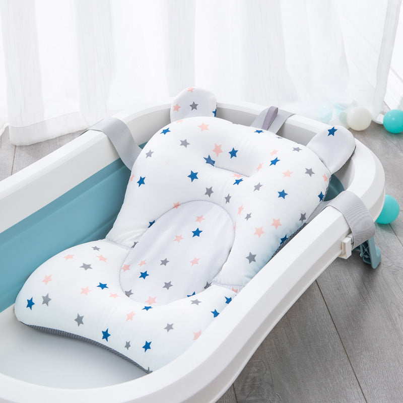 Baby Bath Tub Pad Non-Slip Waterproof Cushion for Baby Shower Safety and Comfort