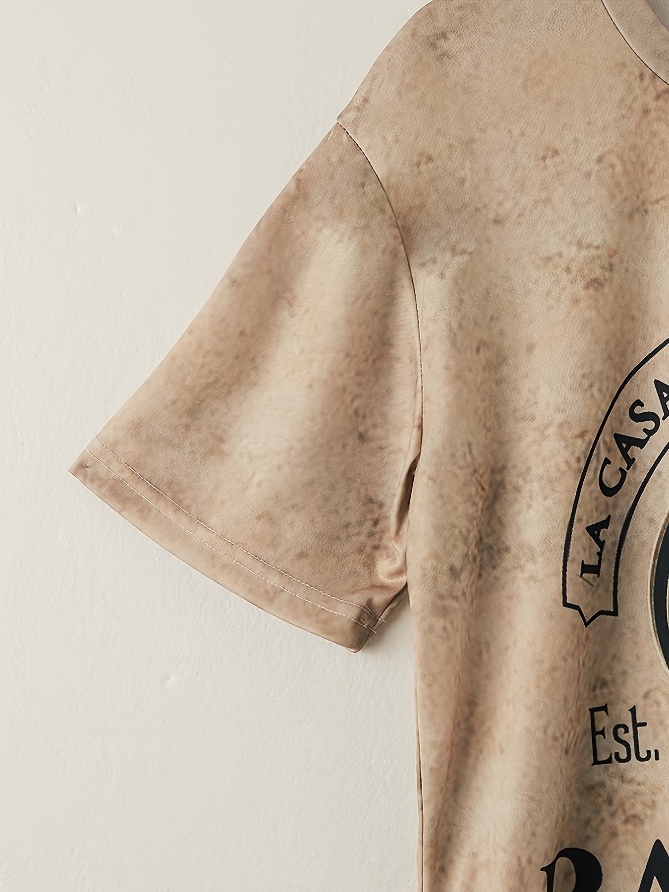 Футболка с графическим принтом для мужчин большого размера, лето 3D летучая мышь и креативные буквы