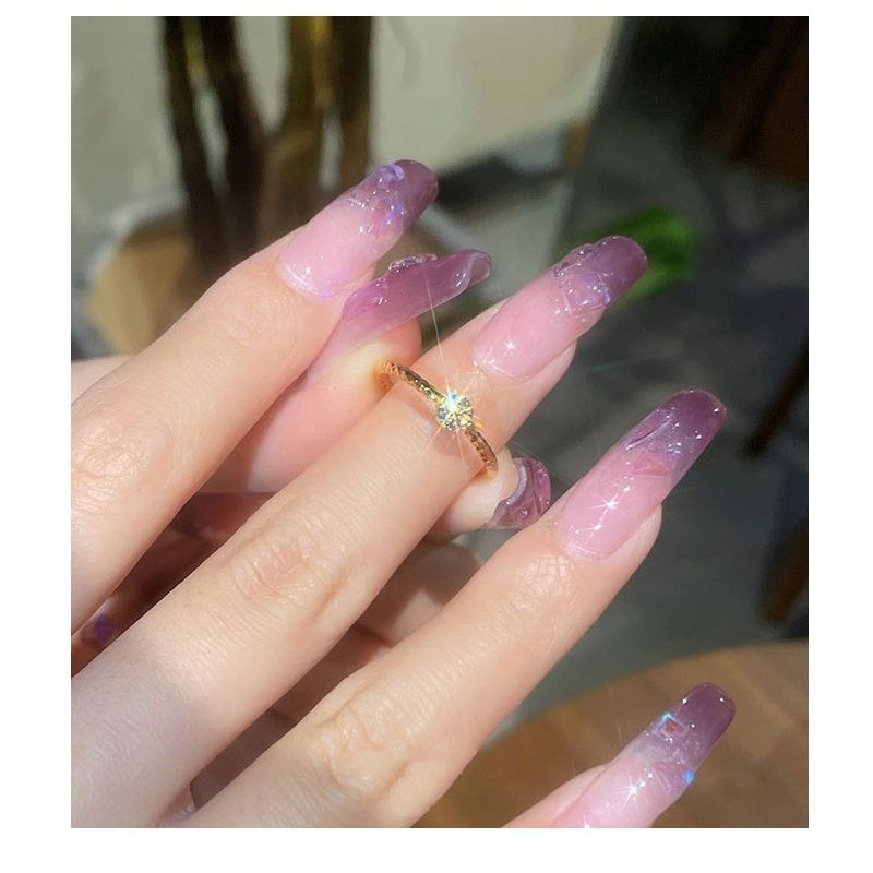 Sterling Silver Moissanite uzuk, asal honeycomb dizayni va sertifikat bilan