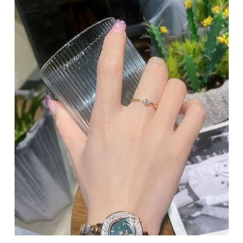 Обручальное кольцо из стерлингового серебра с моссанитом и дизайном «соты» с сертификатом