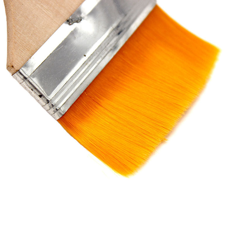 Set of 12 Nylon Oil Painting Brushes with Wooden Handles for Art and Craft