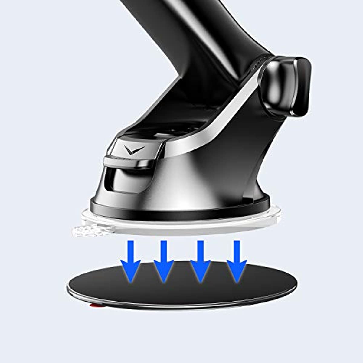 Adhesive Sticky Pad Mounting Disk 8cm Car Dashboard Suction Cup Holder