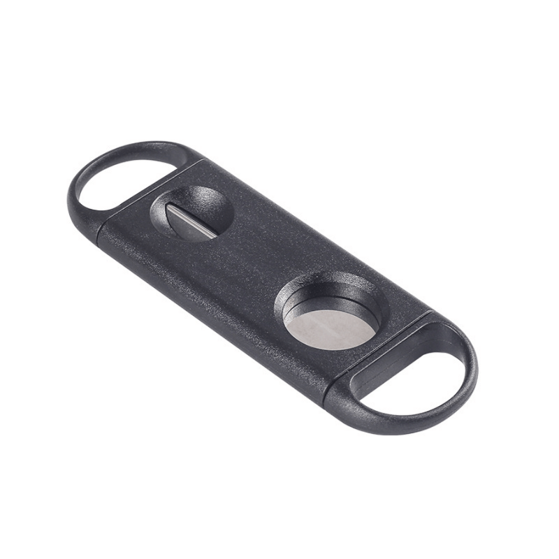 Men's Steel V-Mouth Cigar Cutter Dual-Purpose Smoking Accessory