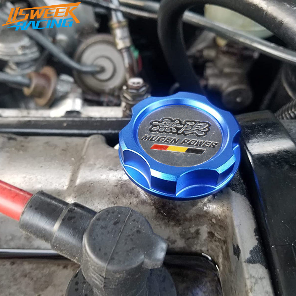 Honda Accord Civic uchun Avtomobil Alyuminiy Qotishmasi Yoqilg'i Kapağı Dvigatel Yog' Tanki Qopqog'i