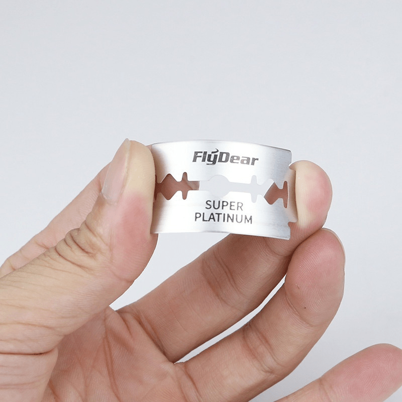 Мужской набор стальных бритв с 20 лезвиями складной бритвы