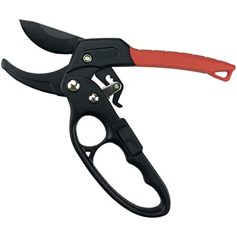 8-Inch Professional Ratchet Anvil Pruning Shears Stainless Steel Handle