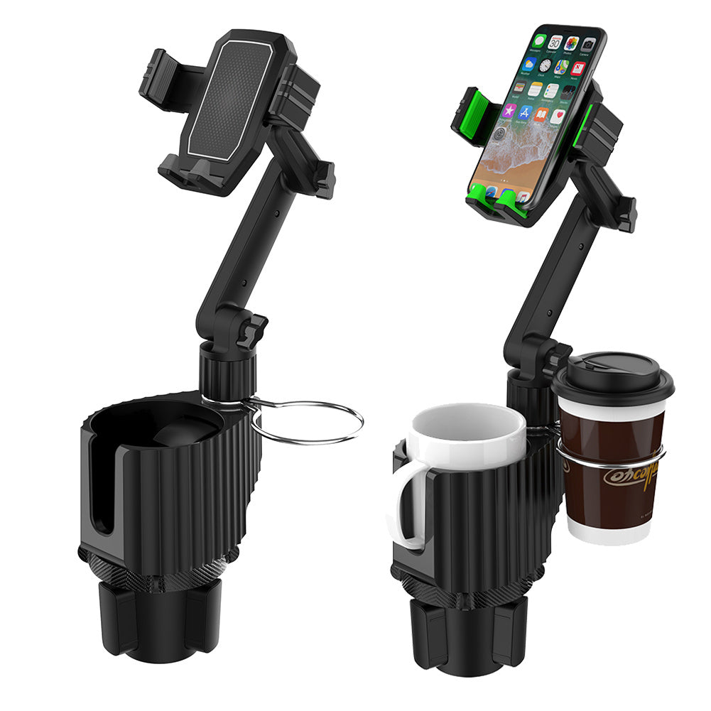 Car Cup Holder Organizer Multi-Function Storage for Drinks and Phone