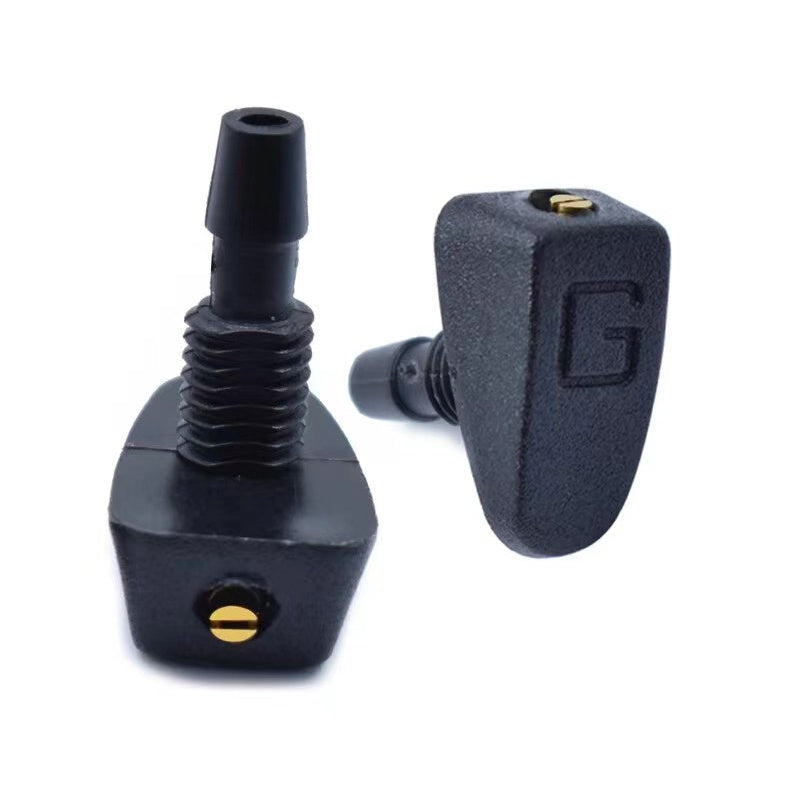 2PCS Universal Car Windshield Wiper Nozzle Sprayer Jet Water Fan Cover