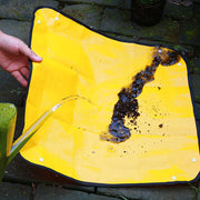 Waterproof Gardening Soil Changing Mat Red Yellow Plastic Easy to Clean for Indoor Outdoor Plant Digging Repotting