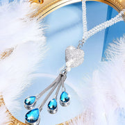 Yurak rhinestone avtomobil orqa ko‘zg‘ini bezash uchun ichki dekoratsiya, Sevgililar kuni uchun