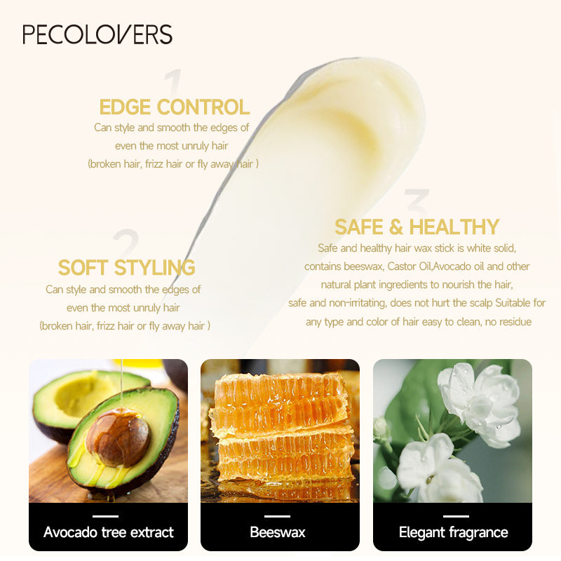 Unisex Hair Wax Stick Gel Cream Styling Frizz Control Fluffy Hair Care