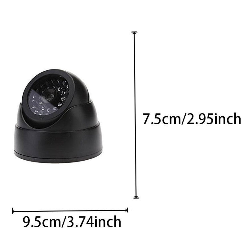 White Fake Security Camera for Home Surveillance Anti-Theft Conch Simulation Monitor