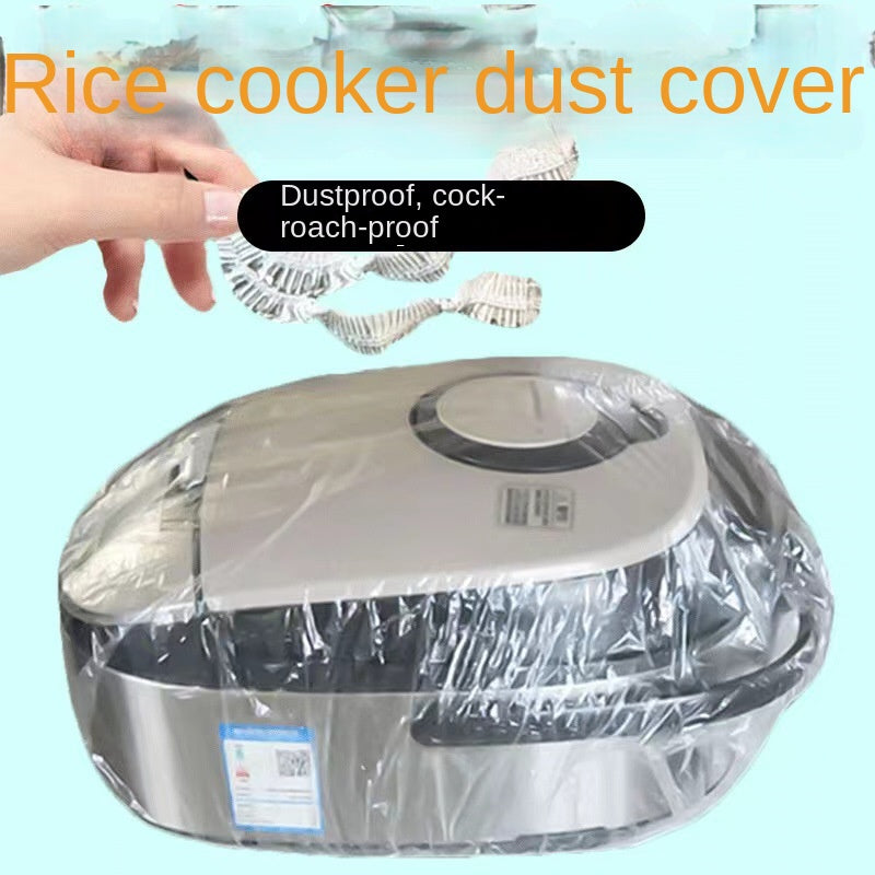 Large Transparent Dust Cover for Appliances Microwave Fan Rice Cooker