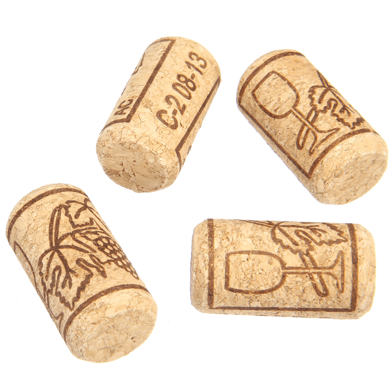 Set of 100 Wine Corks for Beer and Wine Bottle Sealing 2.03cmx4.06cm Bungs