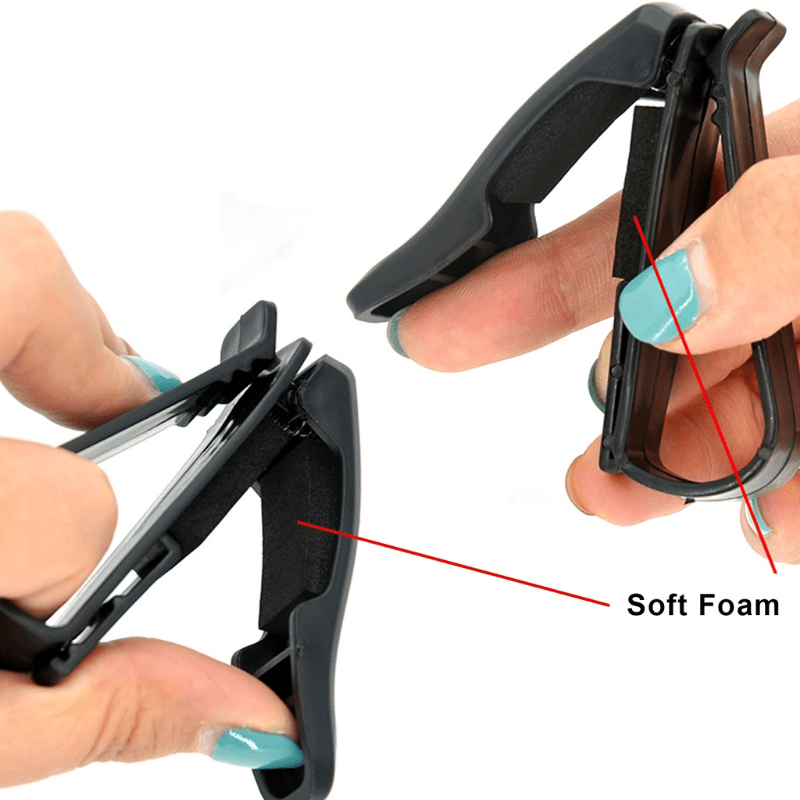 Universal avtomobil quyosh nuri shisha case klip karta tutqich fastener aksessuarlar