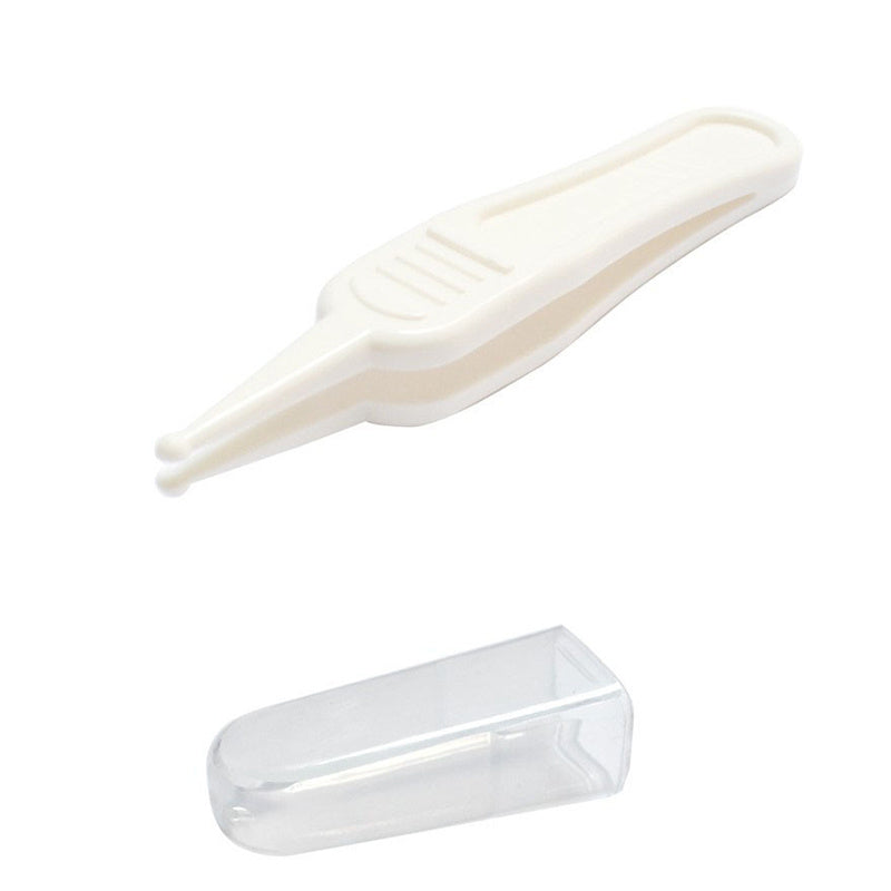 Baby Nose Clip with Rounded Tweezers for Gentle Nasal Cleaning