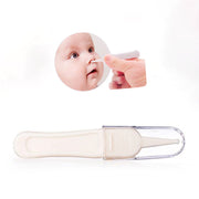Baby Nose Clip with Rounded Tweezers for Gentle Nasal Cleaning