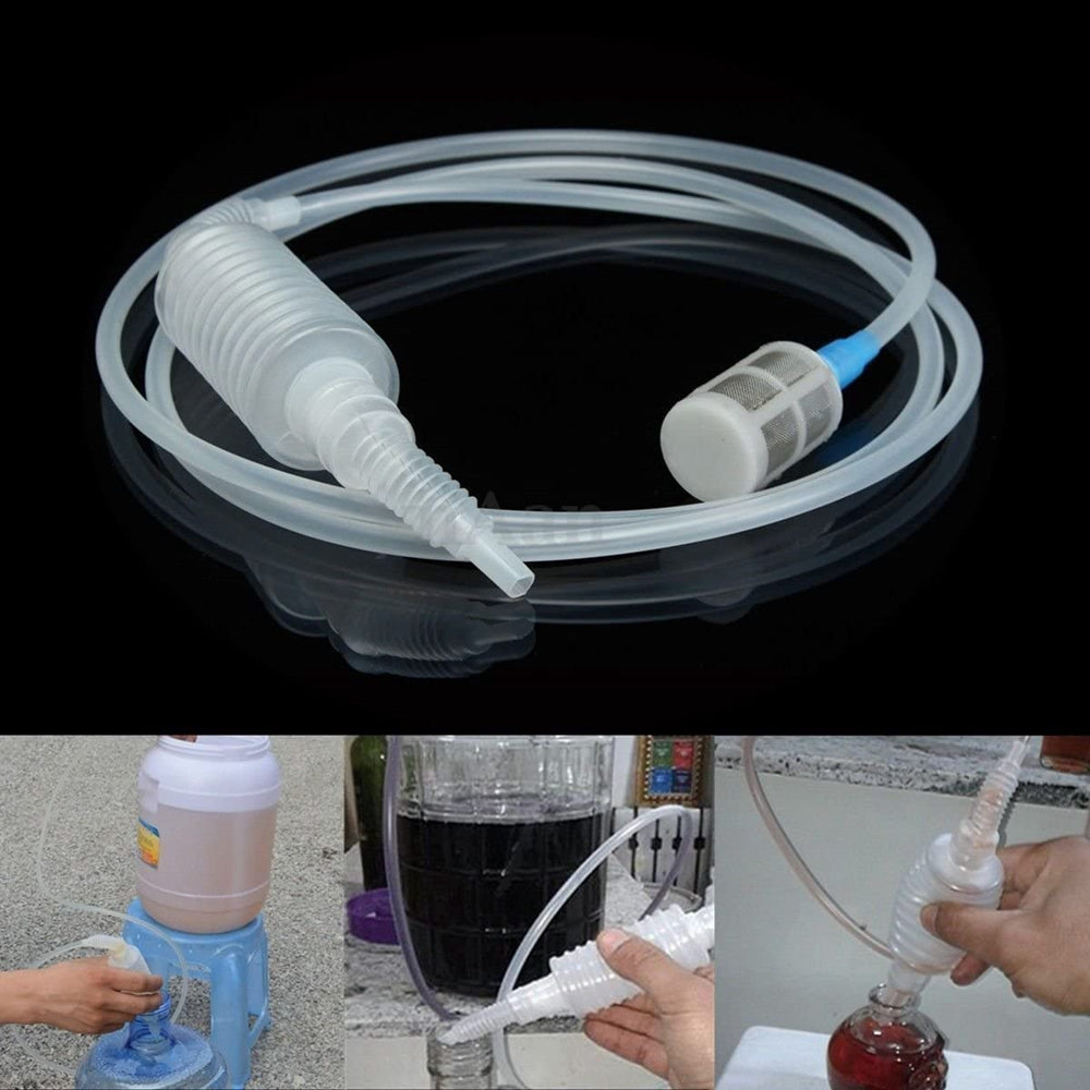 Home Brewing Siphon Hose Food Grade Plastic for Red Wine Making
