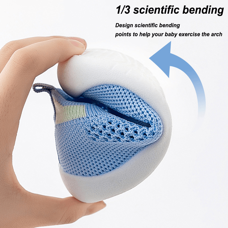 Yozda o'g'il va qizlar uchun kiyishga chidamli, sirpanmaydigan va qulay nafas oladigan to'rli bolalar poyabzallari.