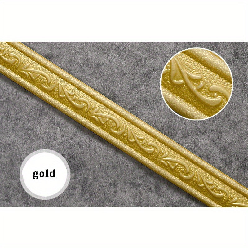 DIY Oil Painting Diamond Picture Frame Sticker Wall Decor Skirting Border