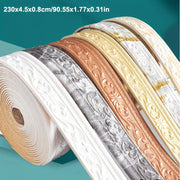 DIY Oil Painting Diamond Picture Frame Sticker Wall Decor Skirting Border