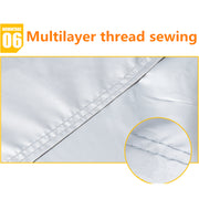 Funda para coche protección UV contra el sol y el polvo para sedanes y SUVs, poliéster impermeable