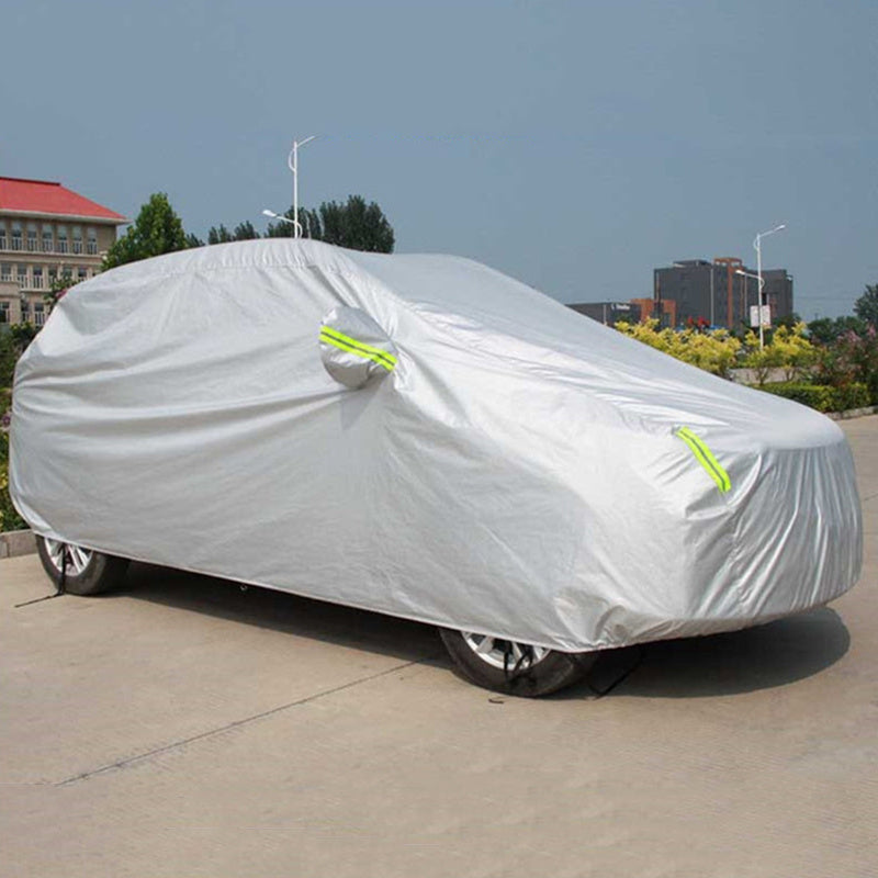 Universal Waterproof Car Cover for SUVs and Sedans UV Rain Snow Dust Protection