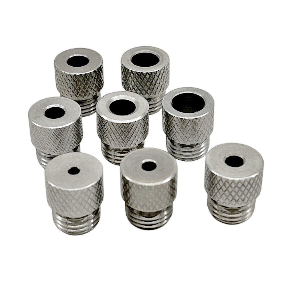 Stainless Steel Drill Guide Sleeves for Woodworking 3mm-10mm Bushing for Doweling and Pocket Hole Jigs