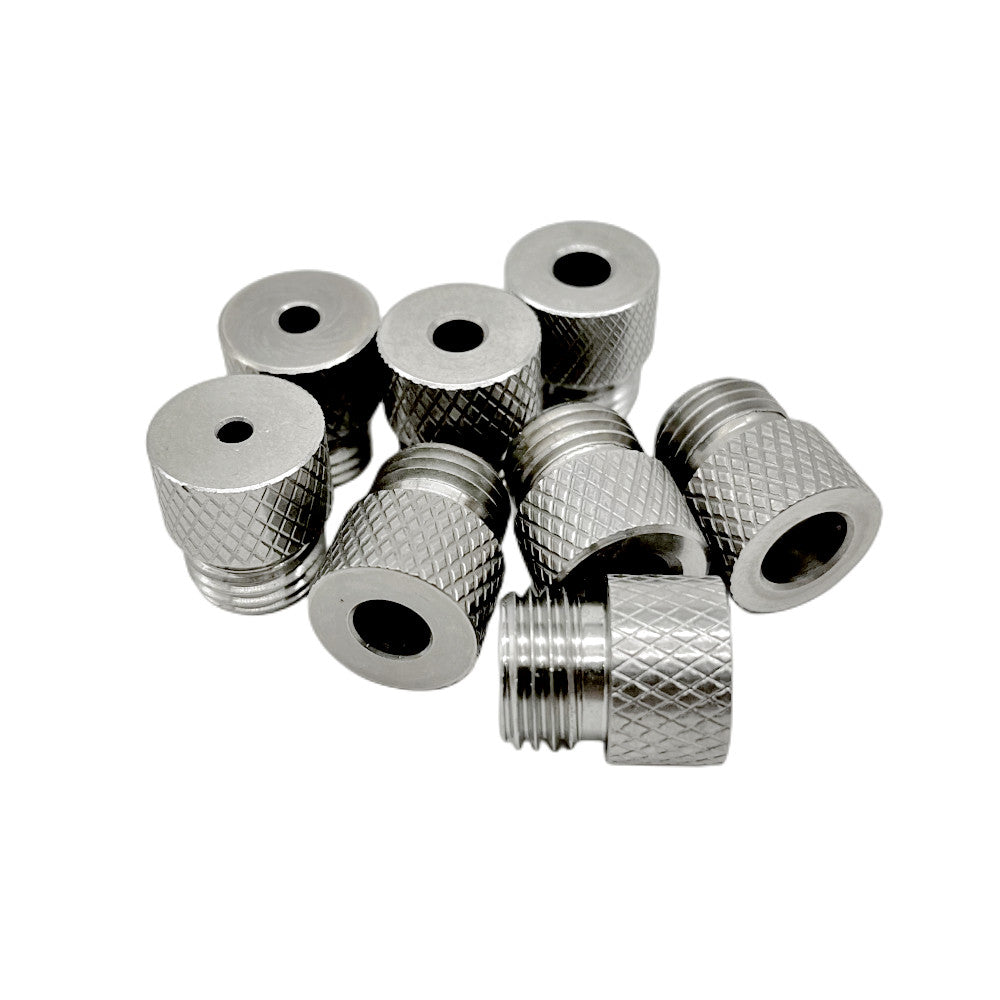 Stainless Steel Drill Guide Sleeves for Woodworking 3mm-10mm Bushing for Doweling and Pocket Hole Jigs