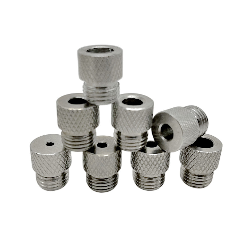 Stainless Steel Drill Guide Sleeves for Woodworking 3mm-10mm Bushing for Doweling and Pocket Hole Jigs