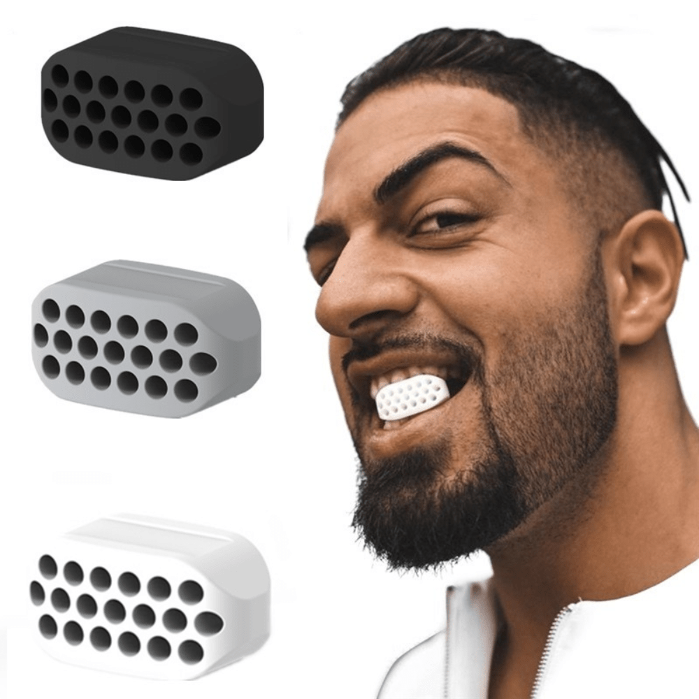 Унисекс гимнастический мяч для лица и челюсти, тренажер для уменьшения двойного подбородка