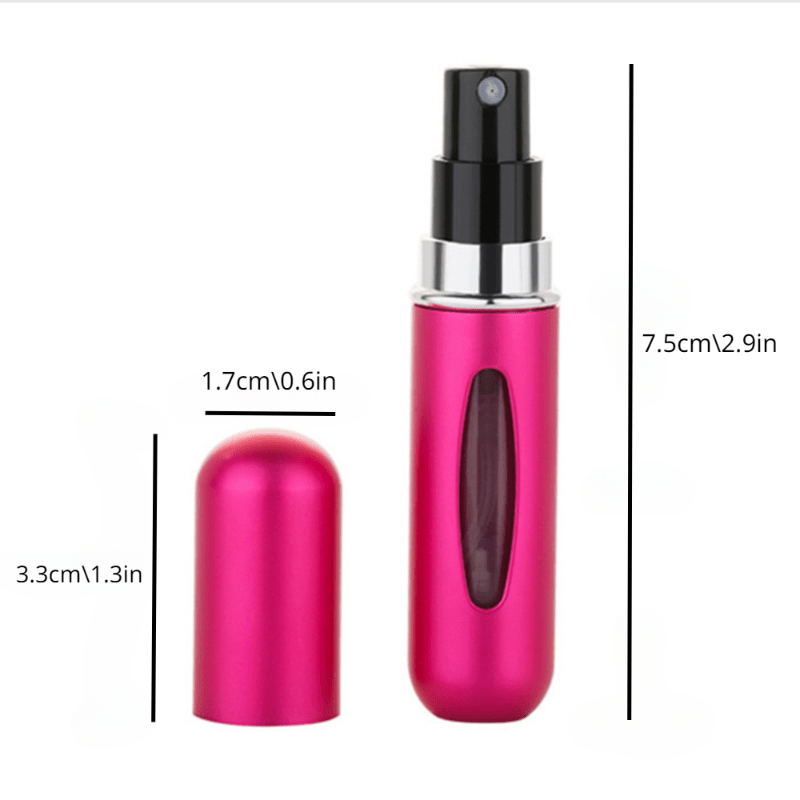Travel Cosmetic Storage Container for Perfumes and Accessories Lightweight Portable