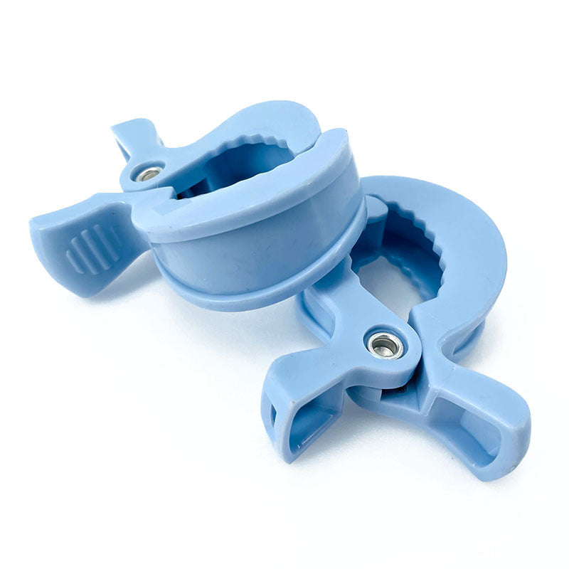 2 ta yorqin bolalar avtomobil o'rindig'i kliplari to'plami - aravachalar, pramlar va chivin to'siqlari uchun kuchli plastik ushlagich o'yinchoqlar va aksessuarlar uchun