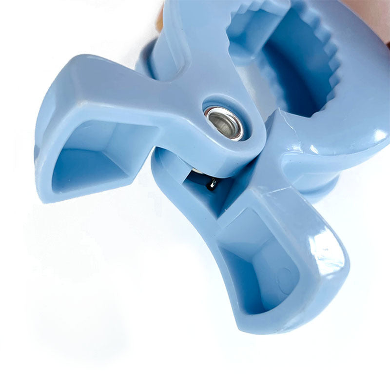 2 ta yorqin bolalar avtomobil o'rindig'i kliplari to'plami - aravachalar, pramlar va chivin to'siqlari uchun kuchli plastik ushlagich o'yinchoqlar va aksessuarlar uchun