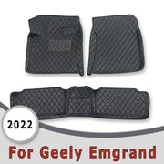 Универсальные автомобильные коврики на пол из искусственной PU-кожи для седана 2022 года, интерьер автомобиля