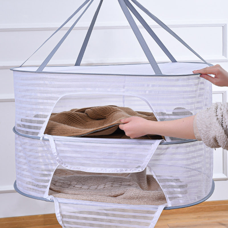 Estante plegable para secar pescado con malla de poliéster no tóxica para camarones, pescado, frutas, verduras y hierbas