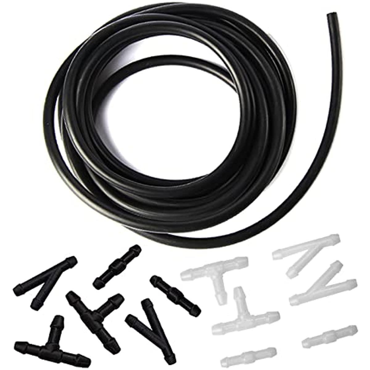 Car Windshield Washer Hose Kit 4m with Connectors for Most Vehicles