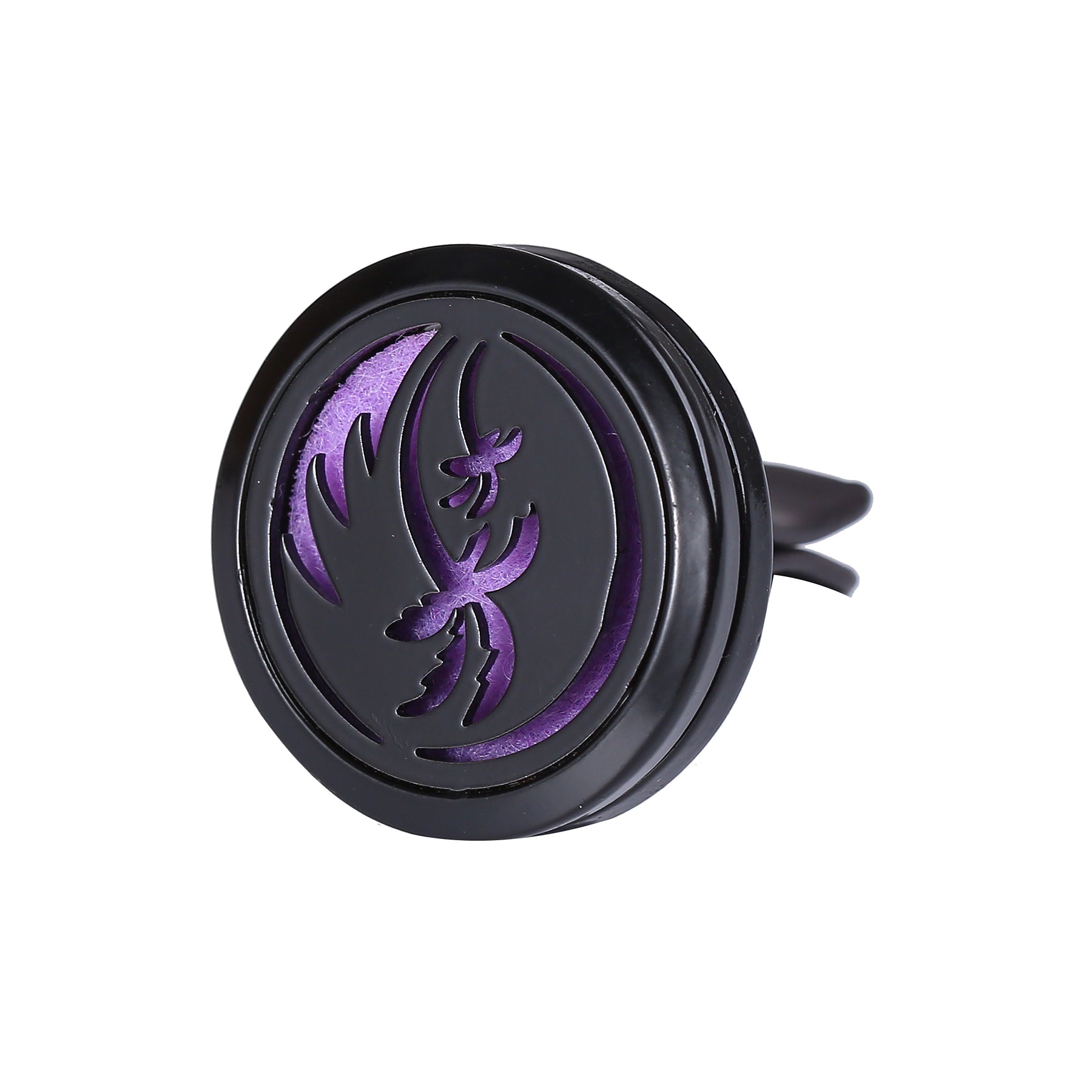 Car Vent Clip Diffuser Air Freshener Aromatherapy Locket with 10 Pads