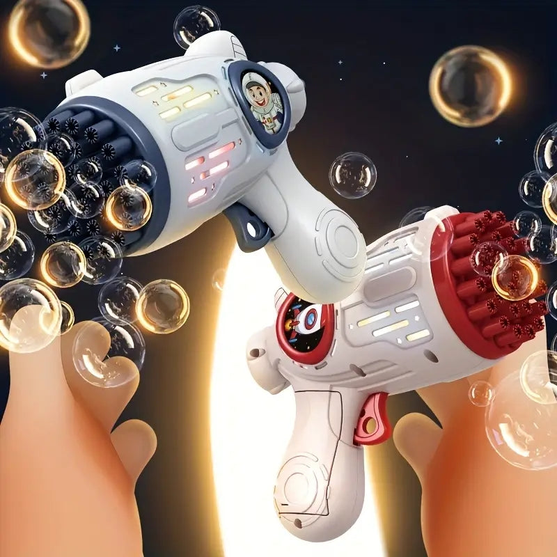 Bolalar uchun rang-barang Bubble Shooter o'yini, bayramlar va tashqarida o'yin uchun avtomatik sovun raketkasi bilan