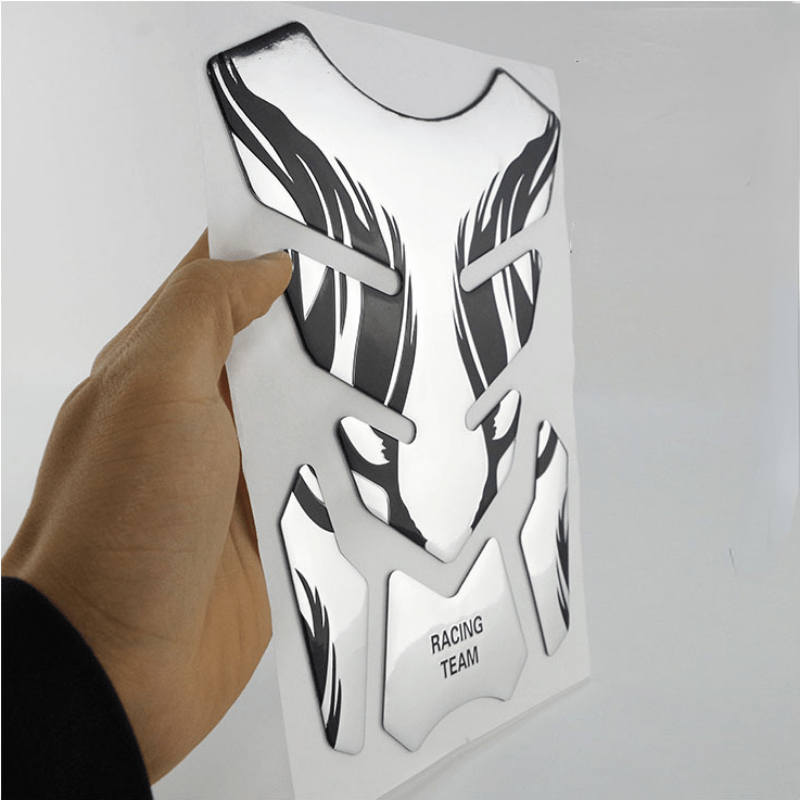 Motorcycle Fuel Tank Cover Sticker Waterproof Scratch-Resistant Fishbone Protector