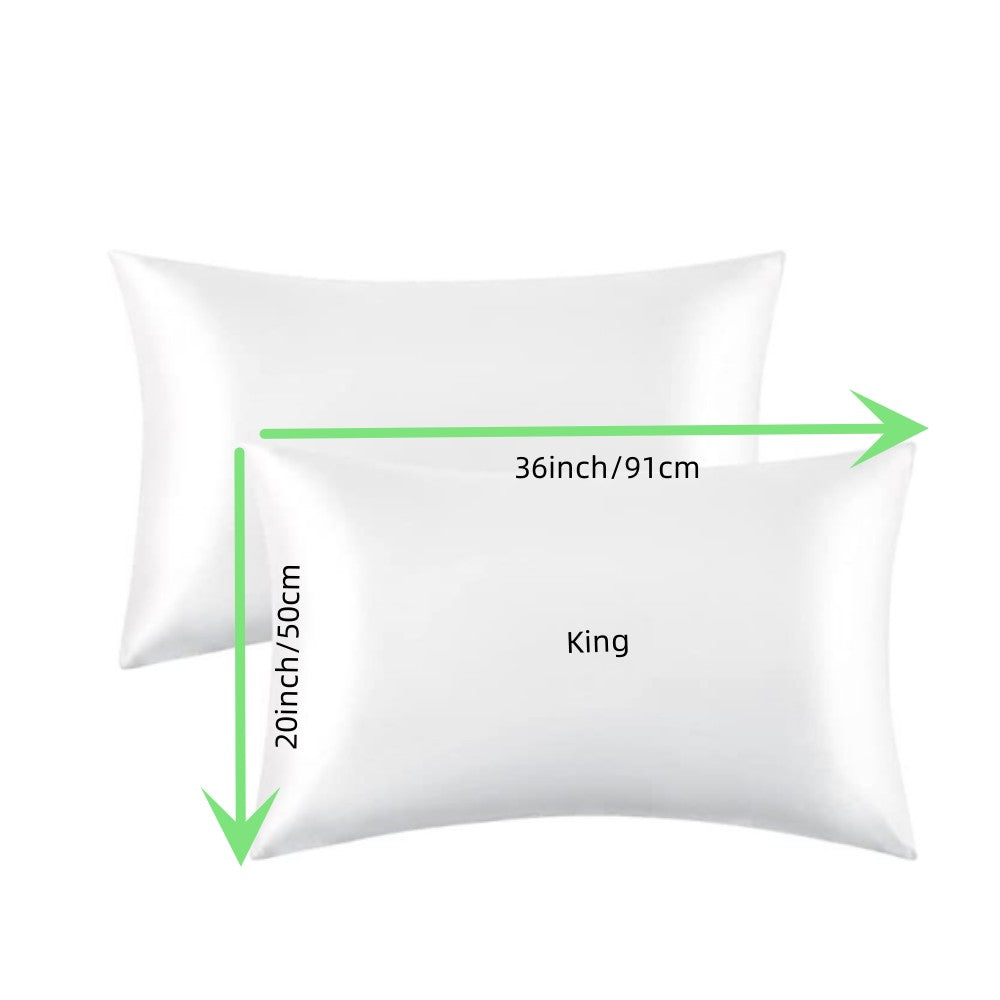 Juego de 2 fundas de almohada satinadas náuticas de microfibra resistentes a las arrugas y para todas las estaciones