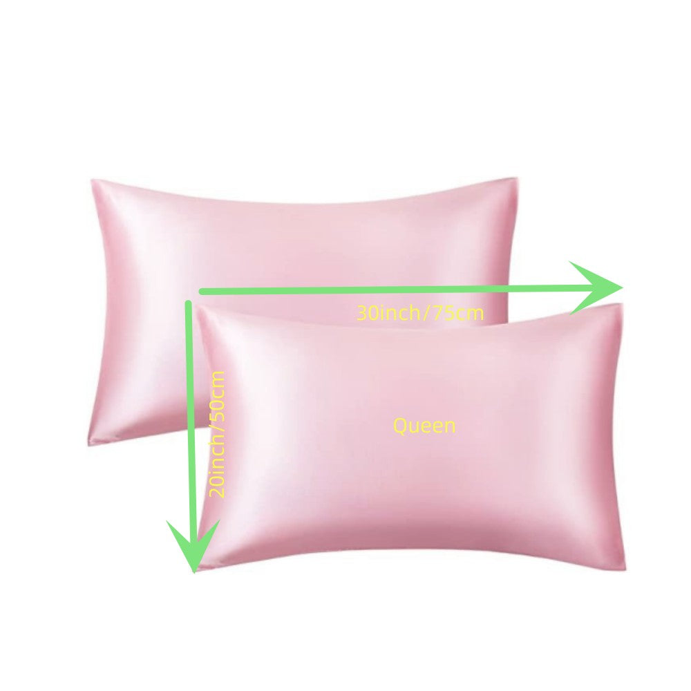 Juego de 2 fundas de almohada satinadas náuticas de microfibra resistentes a las arrugas y para todas las estaciones