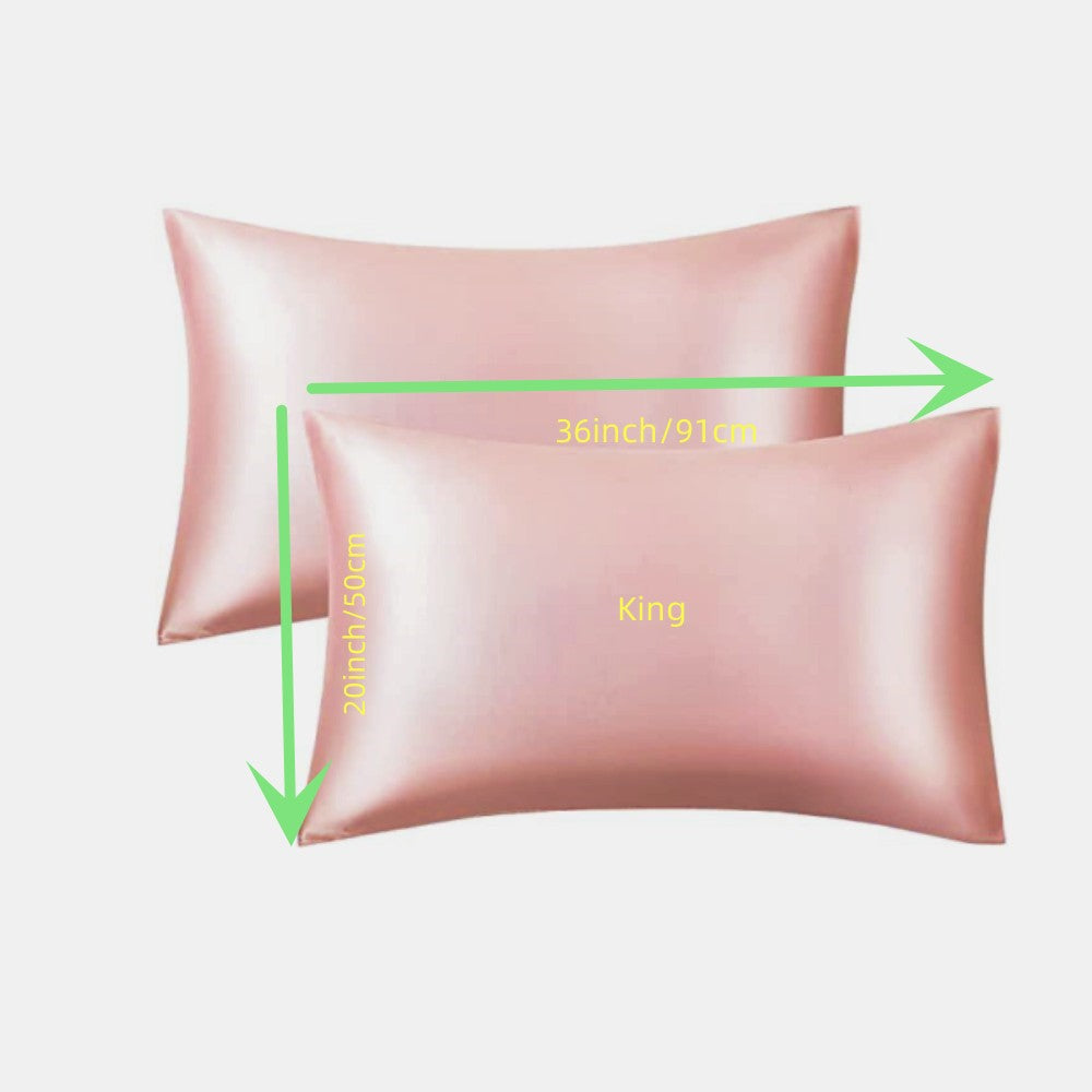 Juego de 2 fundas de almohada satinadas náuticas de microfibra resistentes a las arrugas y para todas las estaciones