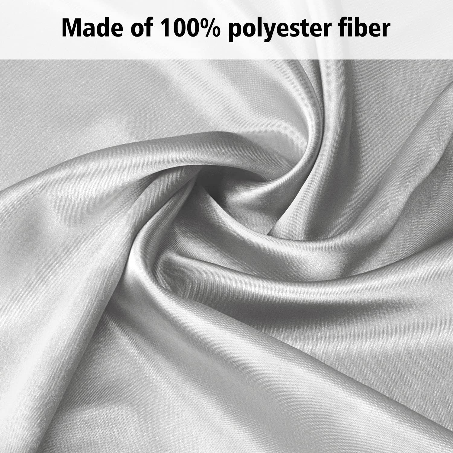 Juego de 2 fundas de almohada satinadas náuticas de microfibra resistentes a las arrugas y para todas las estaciones