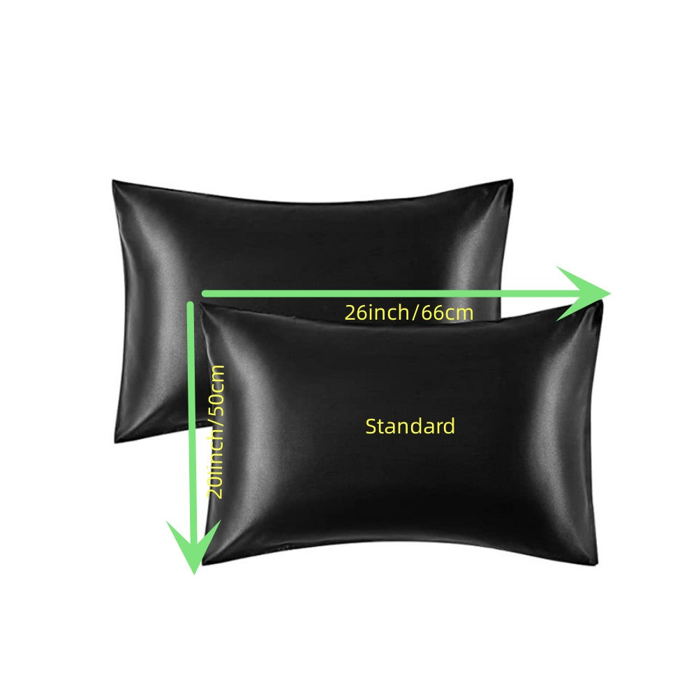 Juego de 2 fundas de almohada satinadas náuticas de microfibra resistentes a las arrugas y para todas las estaciones