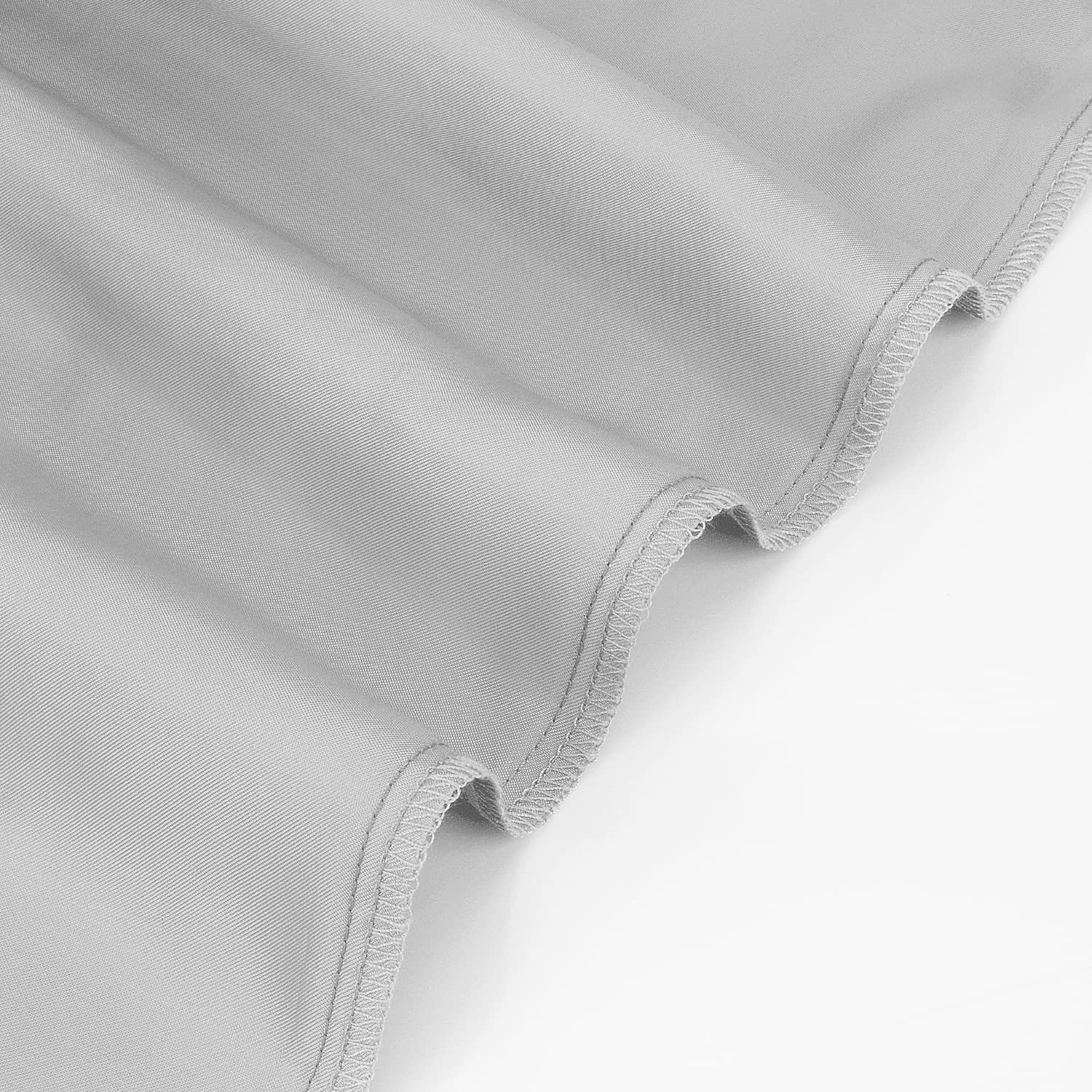 Juego de 2 fundas de almohada satinadas náuticas de microfibra resistentes a las arrugas y para todas las estaciones